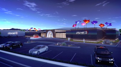 Planet 13 Superstore, the World’s Largest Cannabis Entertainment Complex, Opening in Las Vegas November 2018