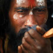 PHOTOS: Hindu holy men smoke marijuana at Nepal’s Shivaratri festival