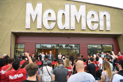 MedMen Paradise Opening in Las Vegas, Nevada. (Photo Credit: Getty Images for MedMen)