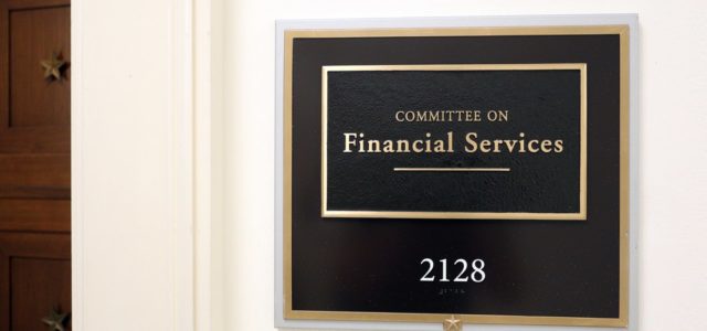 Show Me The Money! Banking Hearing Held In Congress Last Week