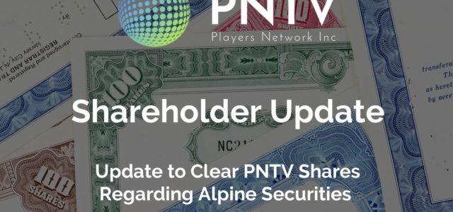 Important Update: Some PNTV shareholders may be affected by this news