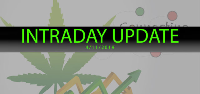 Marijuana Stocks Intraday Update – Innovative Properties Inc. (dba Nabis Holdings) (CSE: NAB) (OTC: INNPF) – 4/11/2019