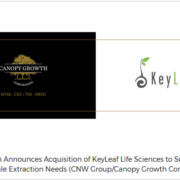 Canopy Growth Announces Acquisition of KeyLeaf Life Sciences to Support Extraction Needs