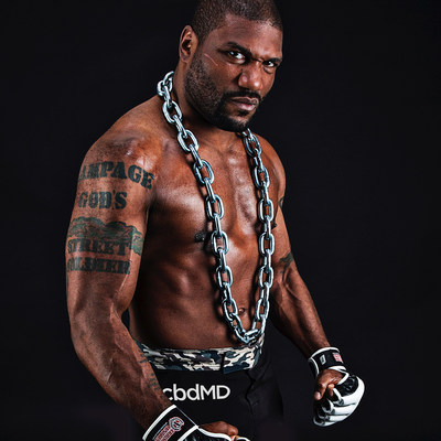 Team cbdMD athlete and former UFC Champion Quinton "Rampage" Jackson