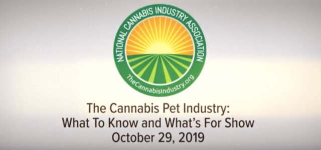 Webinar Recording: The Veterinary Cannabis Industry – What to Know And What’s For Show