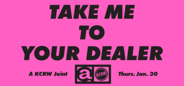 Hilary Bricken on January 30 at “Take Me To Your Dealer: A KCRW Joint”