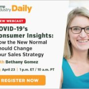 Thursday webinar: Data expert offers ‘COVID-19’s Consumer Insights’ and advice on CBD sales strategy