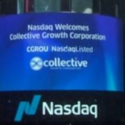 Collective Growth Corp. lists on Nasdaq with full suite of investors