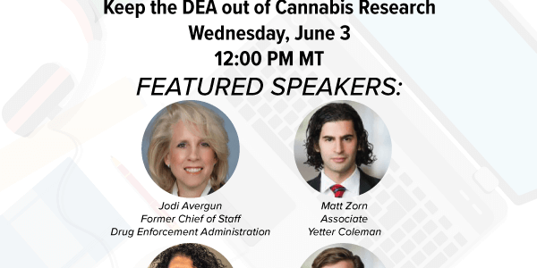 Webinar: Policy Council Conversations: Just Say No – Keep the DEA out of Cannabis Research