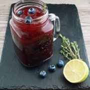 An Extra Fruity Fizz — Tribe’s CBD Blueberry Gin Fizz
