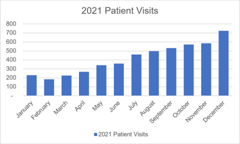 Revitalist Provides Summary of 2021, Reporting Patient Visits of 5,000, a 128% Increase From 2020