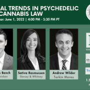 Webinar June 1: Global Trends in Psychedelic and Cannabis Law