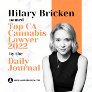 Hilary Bricken Named Top California Cannabis Lawyer by the Daily Journal