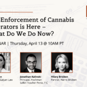 FREE WEBINAR: IRS Enforcement of Cannabis Operators is Here – What Do We Do Now?