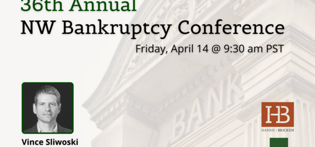 The Business of Cannabis & Bankruptcy: April 14 in Portland